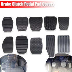 Car Rubber Brake Clutch Foot Pedal Pad Covers Accessories For Citroen Opel Toyota VW Honda Ford Nissan Suzuki Kia Ford Renault