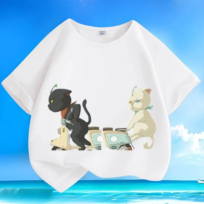 

Летняя новинка: футболка с милым аниме-кошачком для мальчиков и девочек – удобная, свободная, забавная, с мультяшным принтом. Ограниченное предложение по низкой цене!