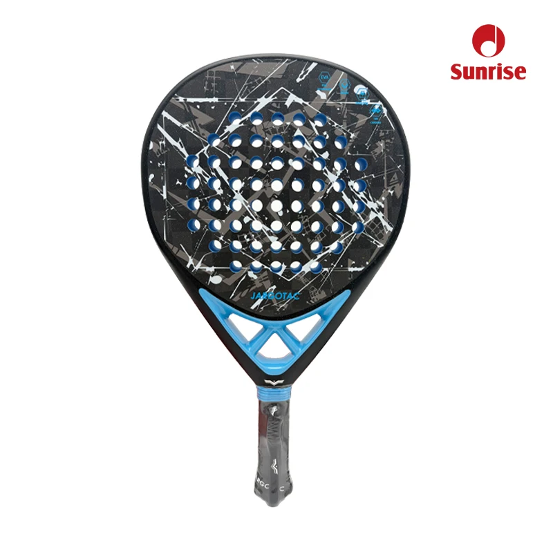 Professional SA002 Padel Paddle 18k Carbon Fiber Teardrop High Quality Eva Core T700 Graphite Woven Carbon 260x260mm
