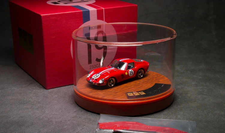 PGM 1:64 For 250GTO 1962 24h ليمان 2nd سبيكة مفتوحة بالكامل طبعة محدودة الراتنج معدن ثابت نموذج سيارة لعبة هدية