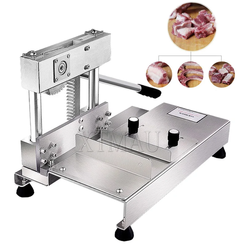 Commercial Manual Bone Cutting Machine Pig Feet Lamb Chops Steak Sheep Hoof  Bone Cutter