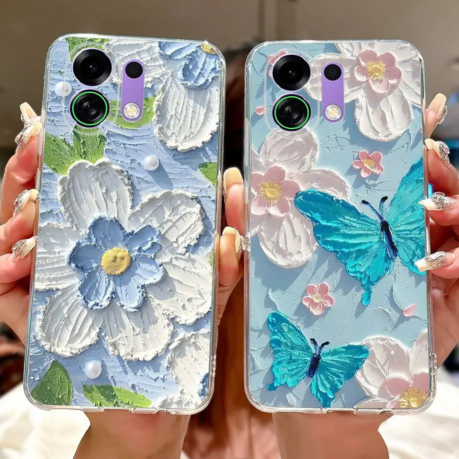 ل ممن لهم K13 توربو برو حافظة التنين الرخام زهرة فراشة Koifish غطاء الهاتف ل ممن لهم K13 K13x كوكه لينة سيليكون واضح فوندا