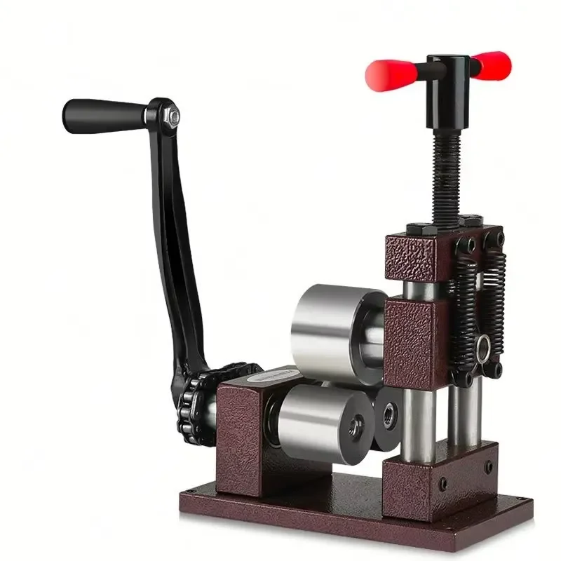 Jewelry Making Equipment Bangle Forming Shaping Rolling Machine Gold Silver Bracelet Ring Bending Metal Metallurgy Machinery