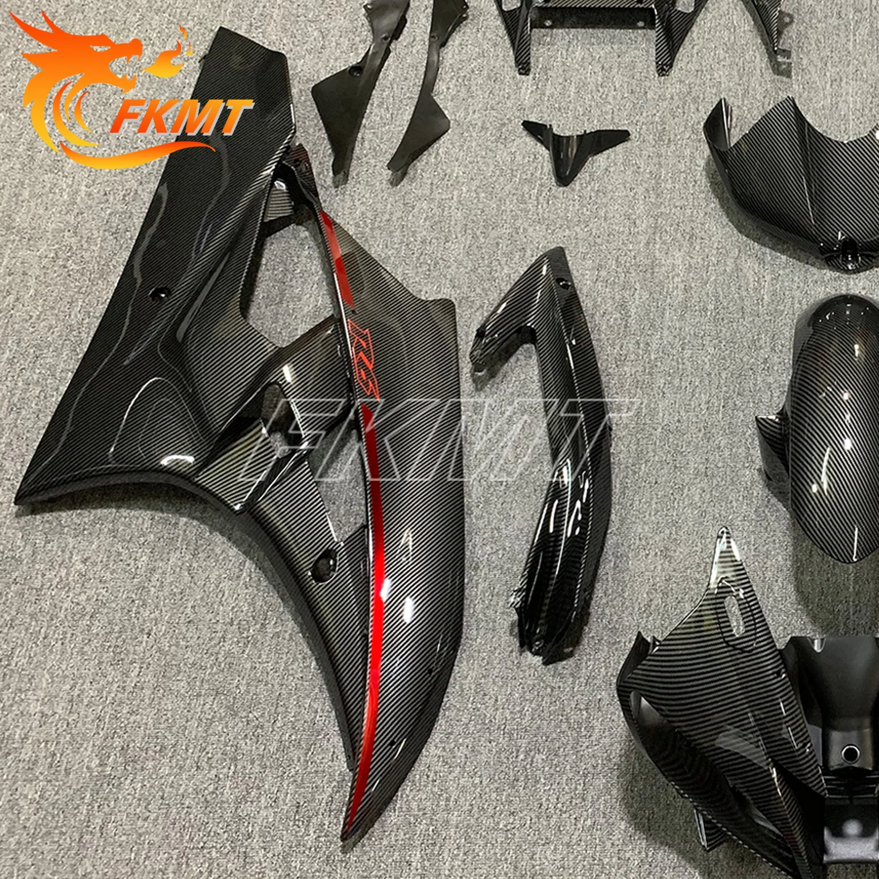 

Moke moto Fairings Kit Fit For Yzf R6 2006-2007 Bodywork Set Injection High Quality Abs White Red Grey Shar