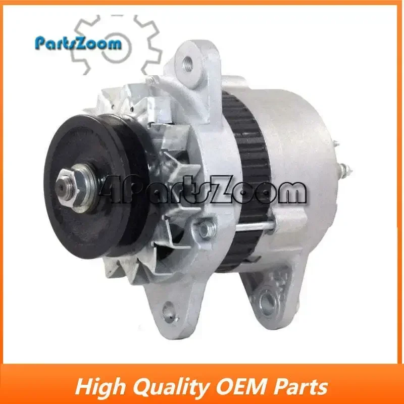 New 24V 35 Amp Alternator Fits Komatsu Excavator Pc200 Pc220 6D105 600-821-5580
