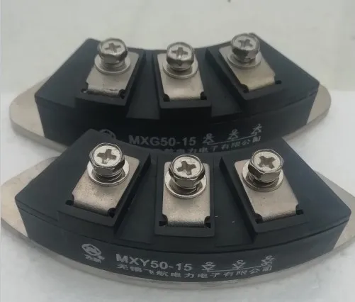 Rectifier controller module: MXY50-15 MXG50-15 / MXY50-12 MXG50-12 ( Non-insulated / Three terminal / Installation pitch 71mm )