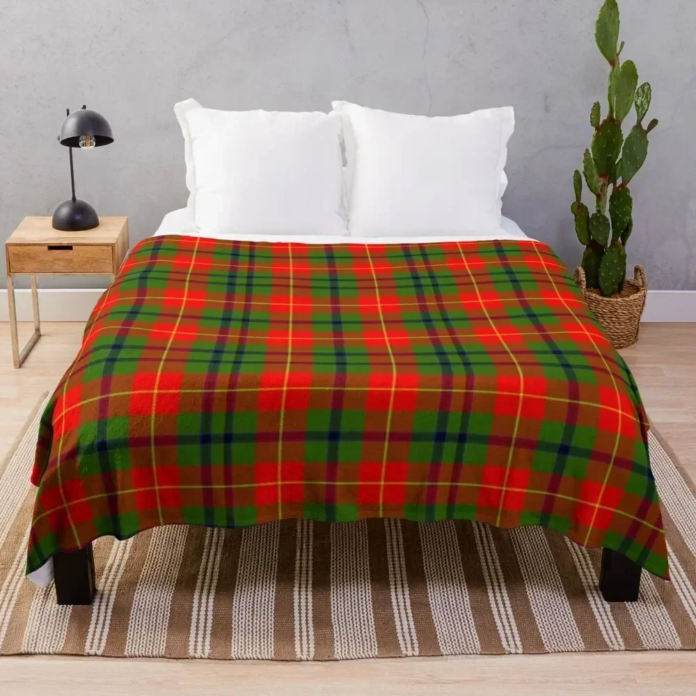 Clan Turnbull Tartan Throw Blanket Hairy Soft Big halloween Flannel Fabric Blankets