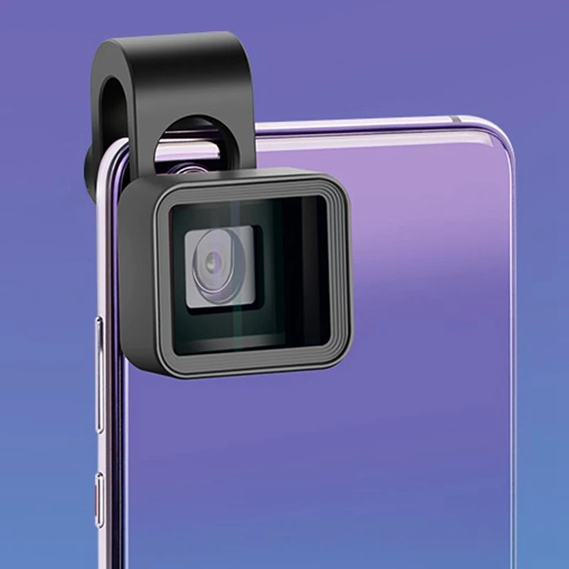 범용 광각 클립 필름 왜곡 카메라 렌즈, 1.33X 와이드 스크린 휴대폰 렌즈, 아이폰 삼성 스마트 P용