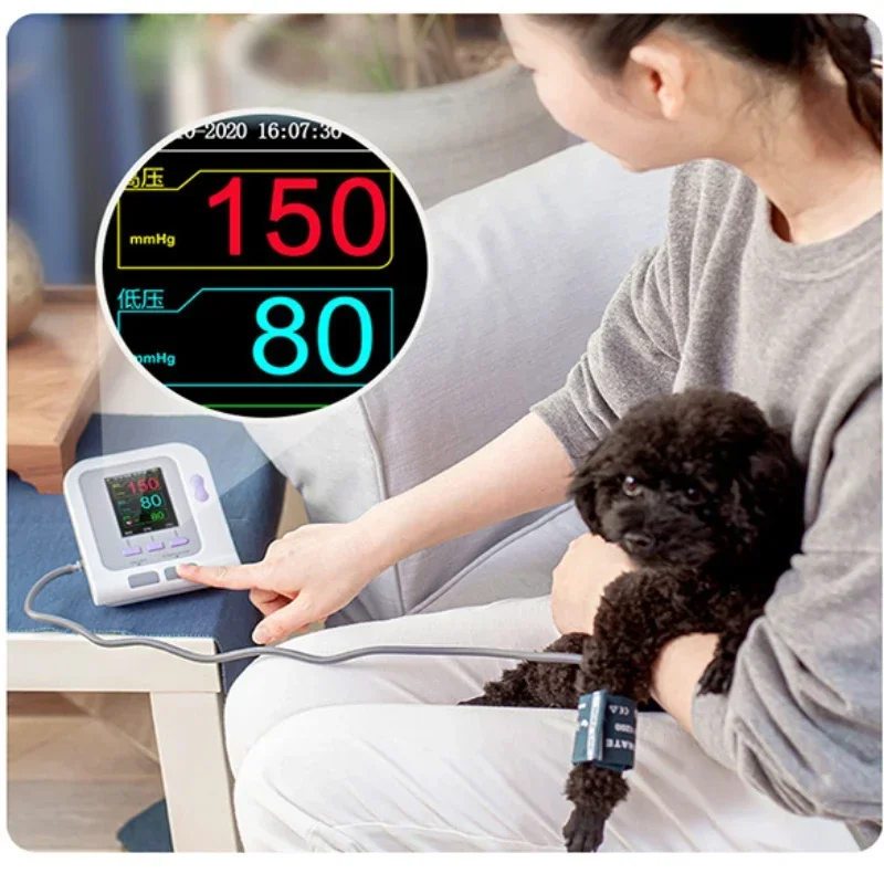 Animal Sphygmomanometer Pet Cat Dog Pressure Set Animal Pressure Measurement