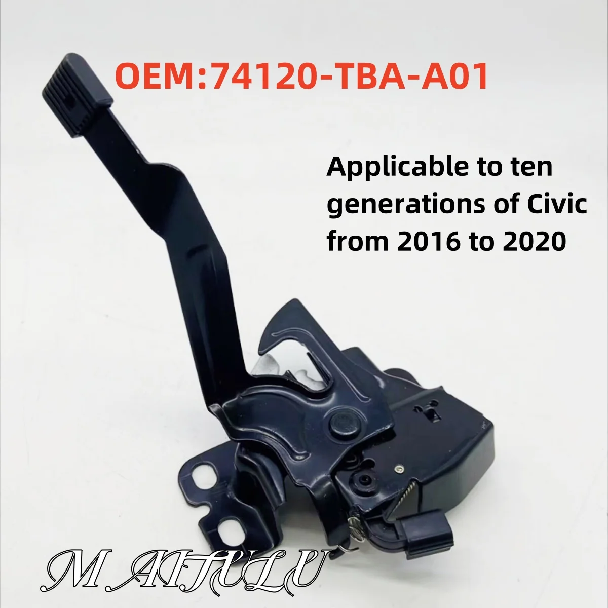 

For Honda 2016 2017 2018 2019 2020 Civic Engine Hood lock block machine cover opening actuator 74120-TBA-A01 auto parts