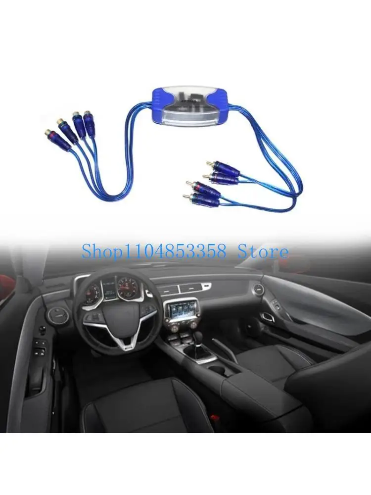 

652F домашняя стереосистема, универсальный 12 В линейный шумоподавитель, 4 канала RCA, изолятор заземляющего контура, шумовые