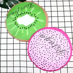 1Pc Cute Fruit Shower Cap Waterproof Thickened Bath Hat Reusable Elastic Head Hair Cover For Women Home Living Supplies