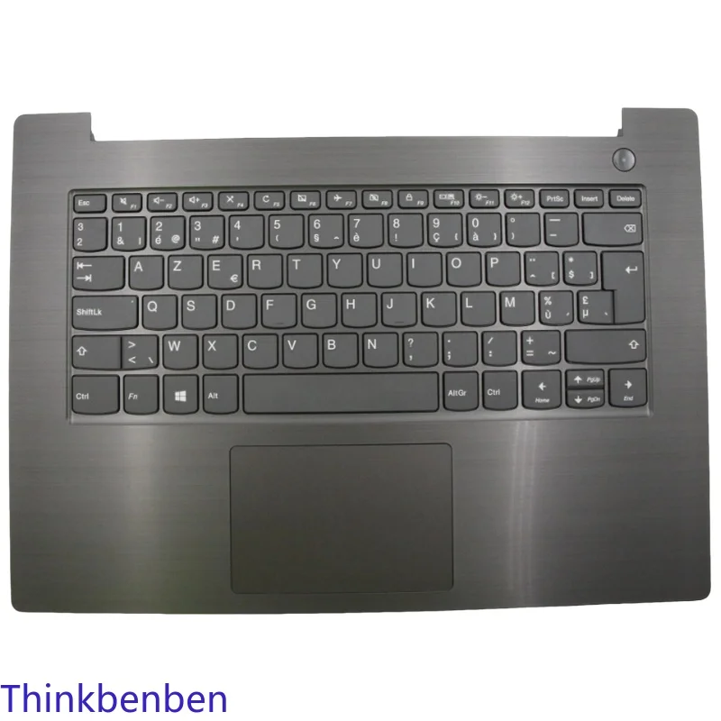 BE Belgian Iron Gray Keyboard Upper Case Palmrest Shell Cover For Lenovo V330 14 14IKB 14ISK 14ARR 5CB0Q64321