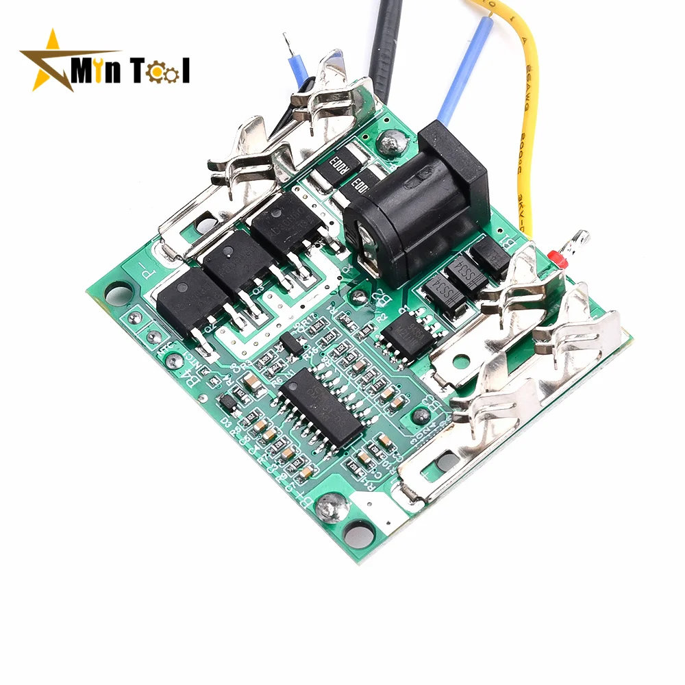 5S 5 Serial 18V 21V 20A Li-Ion Lithium Battery Charger Protection Board Module Pack Circuit Board BMS Module  Power Tool Module