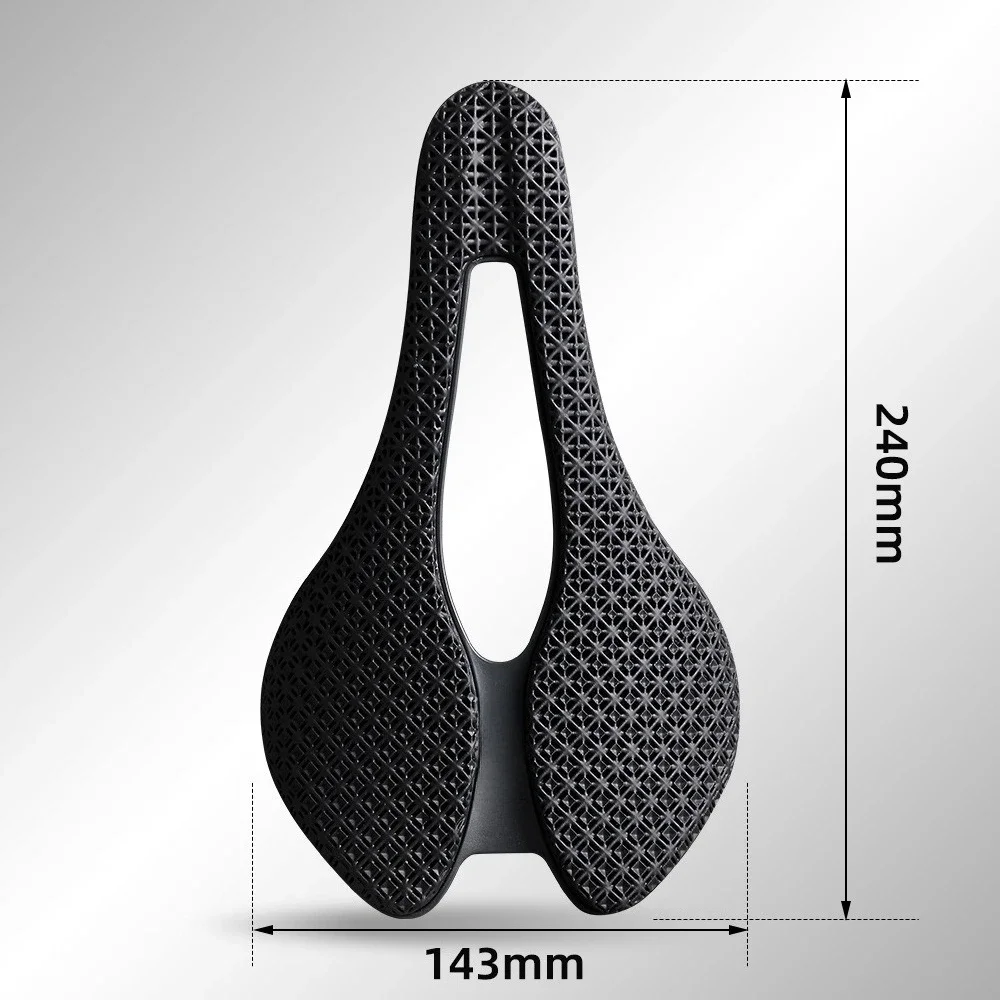 3D printed seat cushion road mountain bike riding carbon fiber short nose seat cushion sl6