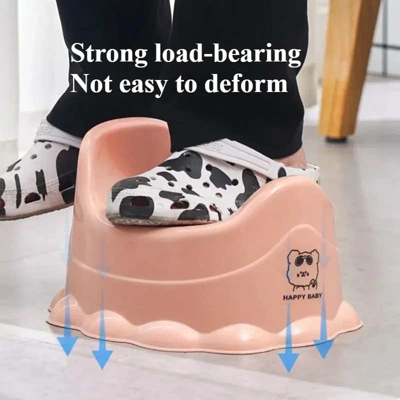 Potty Training Seat Foldable Portable Sitting Posture Urinating Pot Cute Cartoon Anti-leakage Potty Urinal Child Toilet Supplies