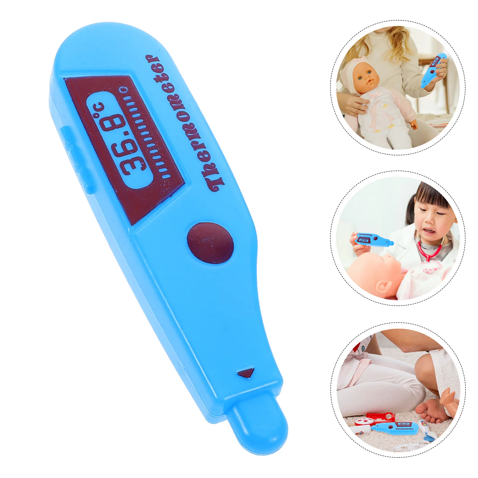 10 Pcs Doctor Thermometer Toy Girl Without Infant First Aid Model Toddler Toys for Girls