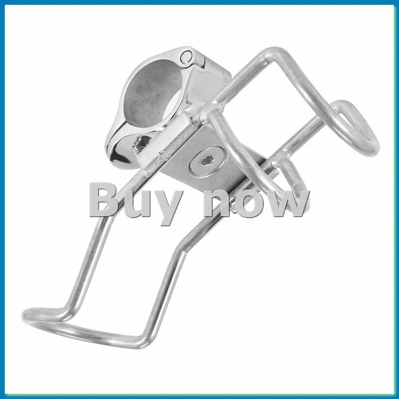 

1 шт. Держатель для удочки из нержавеющей стали 316, кронштейн-зажим для крепления на рельс 32 мм, аксессуары для лодок - ANKL