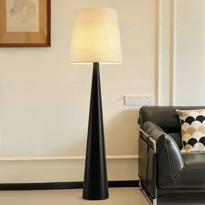 Modern LED Floor Lamp for Living Room Bedroom, Dimmable Standing Lamp with Remote Control, 3 Color Temperatures.