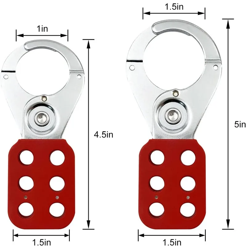 Lockout Tagout Kit สำหรับทั่วไปเบรกเกอร์และวาล์ว,2แท็ก Lockout,1 Lockout Hasp,3 Breaker Lockout,2กุญแจ,1 P