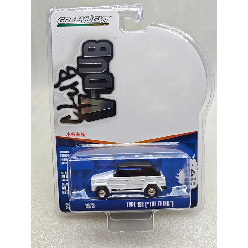 Greenlight 1:64 Hobby Shop NTT IndyCar Club Vee Dub Legering Spuitgieten Model Verzamel Ornamenten