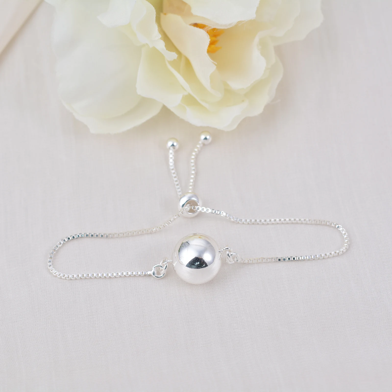 EUDORA 14mm Harmony Ball Pregnancy Bola Adjustable Bracelet Baby Wishing Chime Ball Angel Caller bracelet Jewelry Gift for women