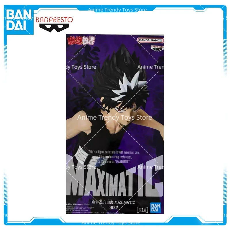 Figura de Anime Original de Bandai Spirits BANPRESTO Maximatic Yu Yu Hakusho Hiei en Existencia, Colección de Juguetes Modelo WY