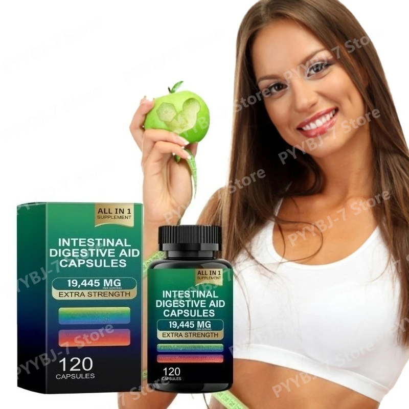 Omega Fish Oil Capsules All-in-1 Formula Supports Digestive Balance & Daily Health Dietary Supplement 120 Capsules