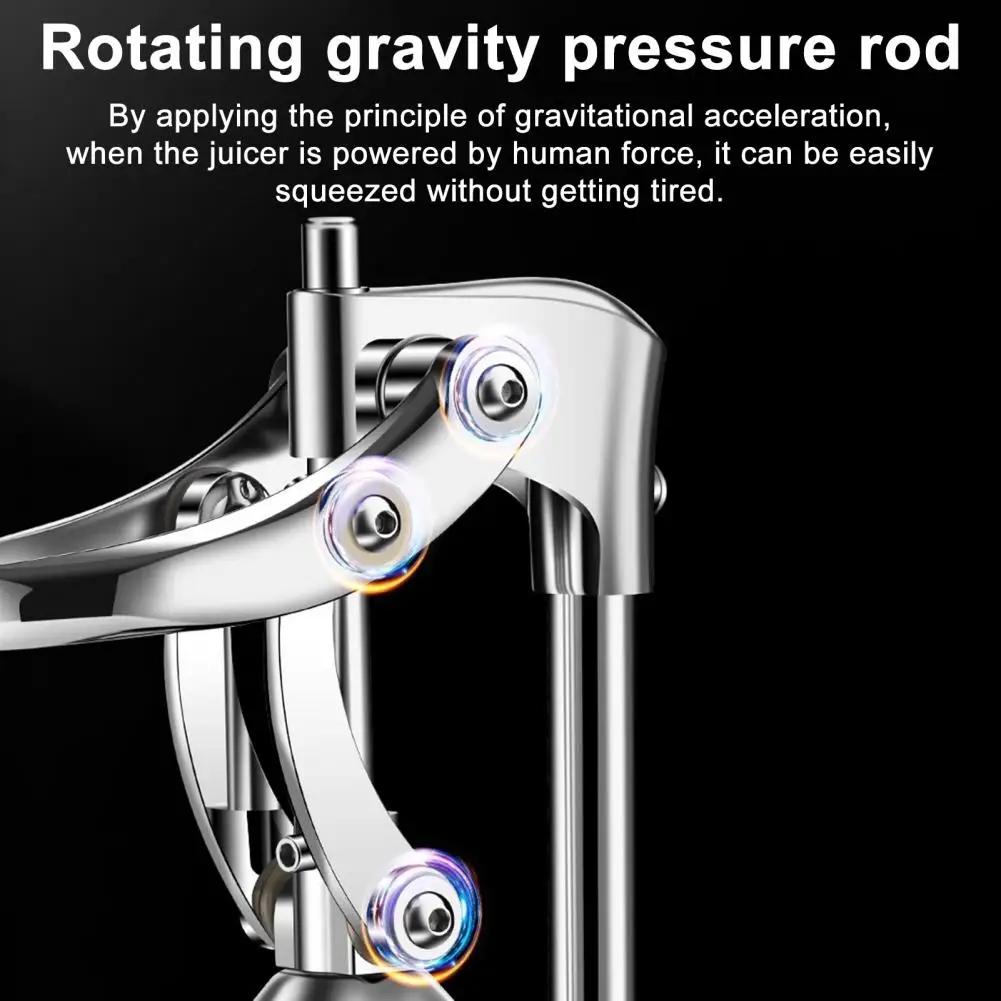

Manual Citrus Juicer Heavy Duty Lemon Squeezer Stainless Steel Juice Press Non-electric Fruit Juice Extractor