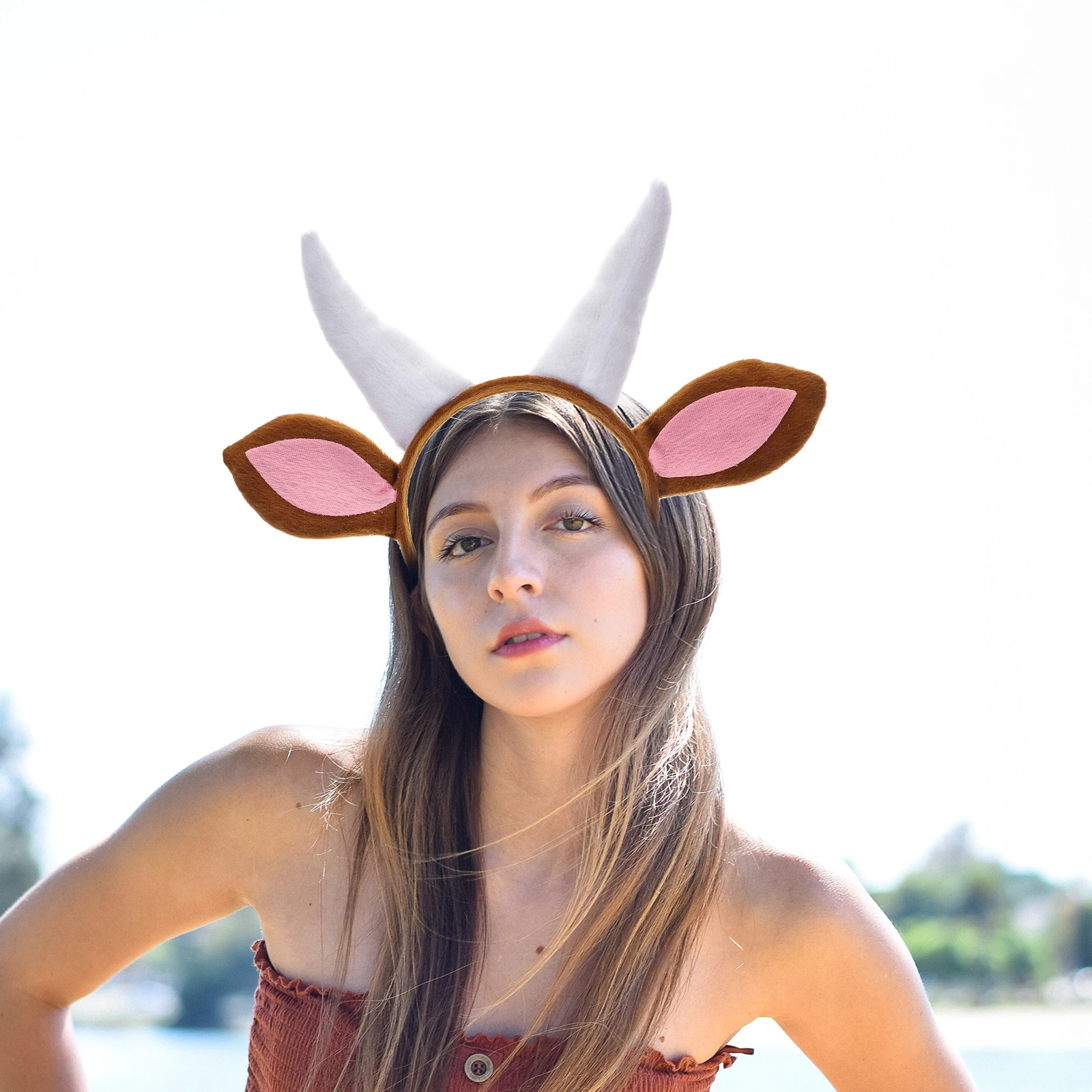 

Animal Headband Kids Headwear Cartoon Stretchy Hair Accessories Cosplay Favor One Size Fits Most Fun Photo