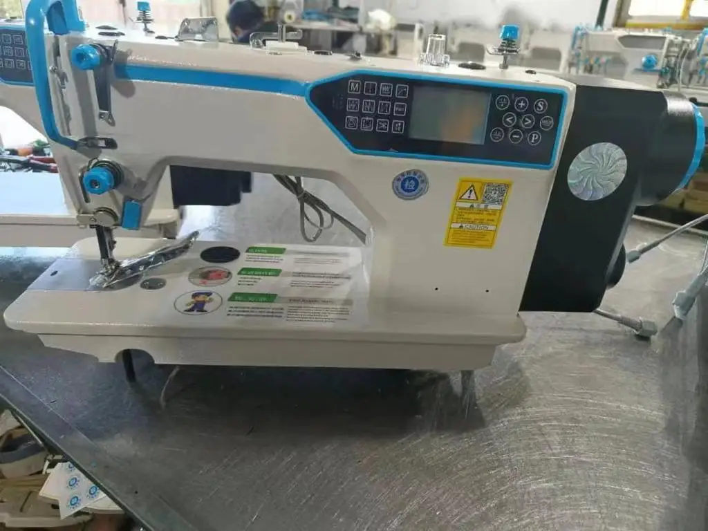 QK-800-A6 Hot Sale Automatic Computerized Flatbed Lockstitch Industrial Sewing Machines Price