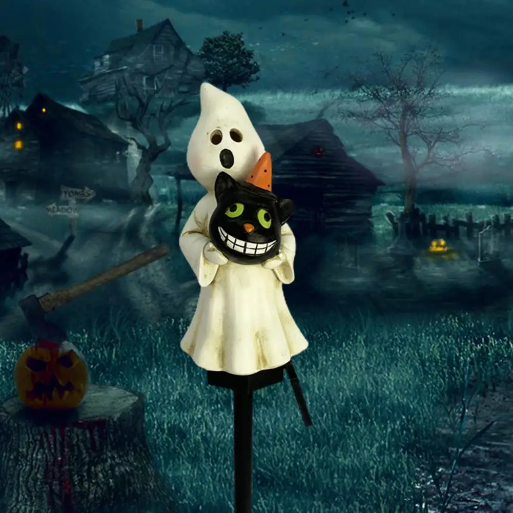 مجموعة فانوس اليقطين المقاوم للماء ، أضواء شمسية ، ضوء قبعة للحديقة ، ديكور المسار ، أدى للعشب ، هالوين #3