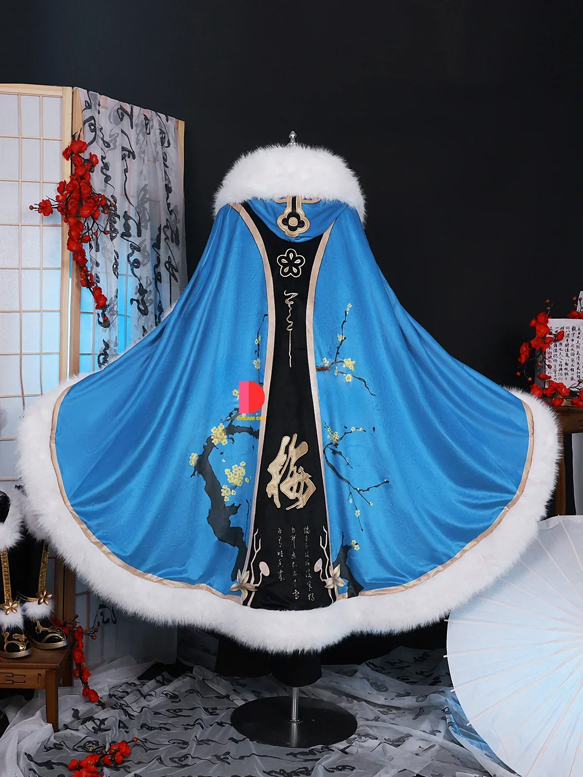 Honor of Kings Yixing Cosplay Costume Treading Snow to Seek Plum Anime Game Hanfu Outfit High Quality for Fans Role Play Event