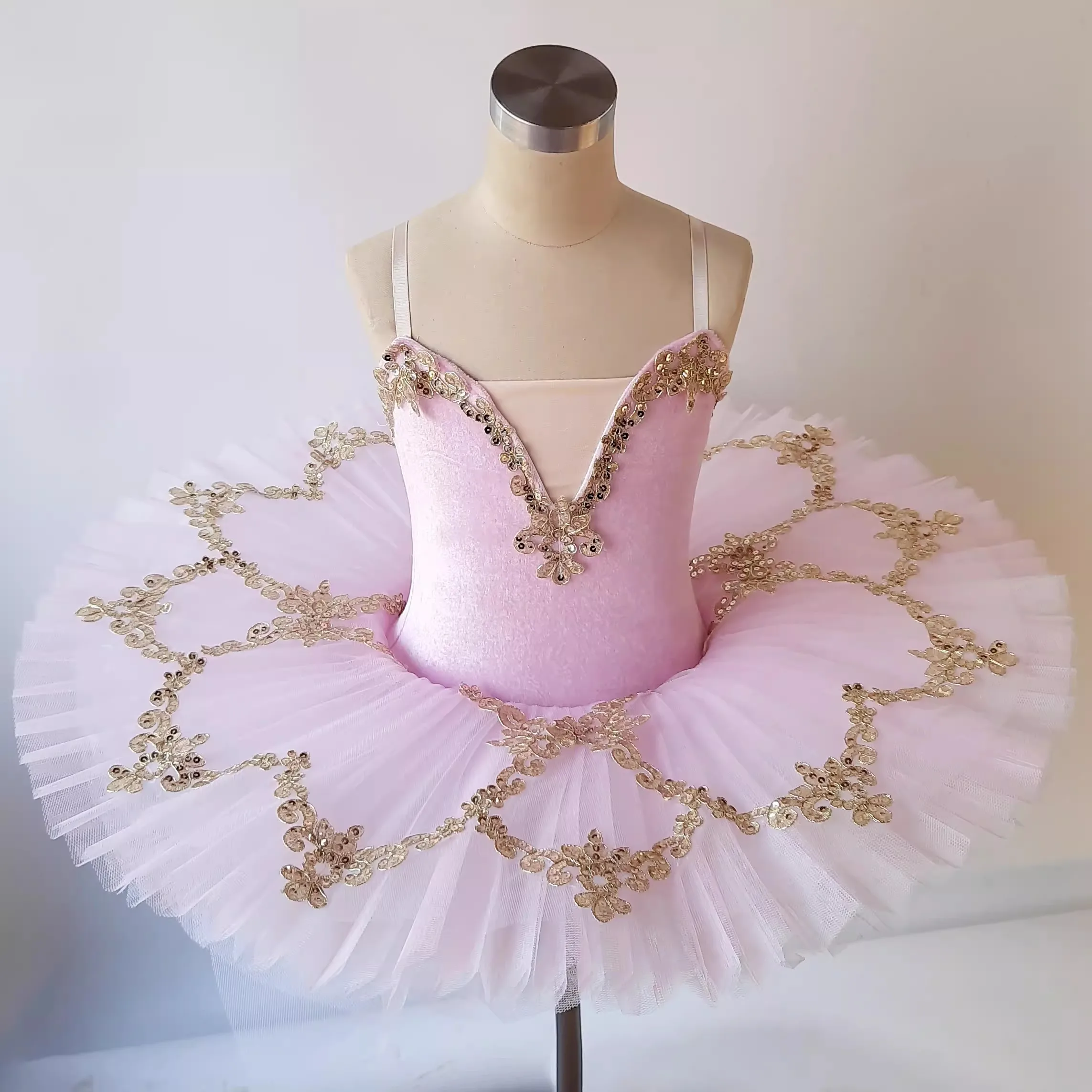 

Pink Ballet Dress For Girls Tutu Kids Ballet Dance Costumes Ballerina Dress Professional Christmas Stage Children Party Dress