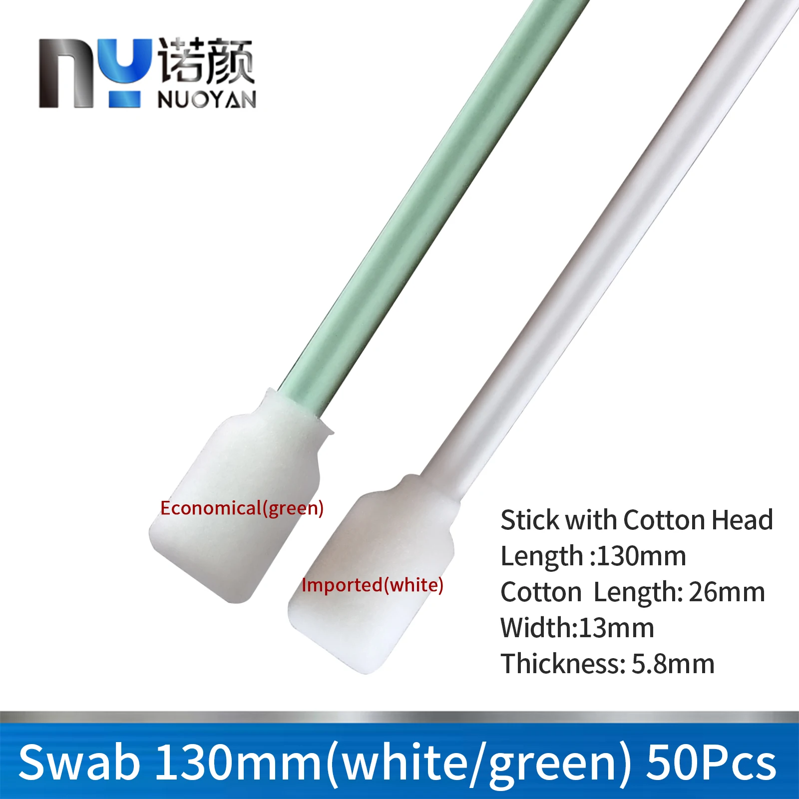 

50PCs/Bag Green Cleaning Tool for XP600/DX5/DX7/5113/4720/i3200 Printhead Sponge for Eco Solvent Printer Cotton