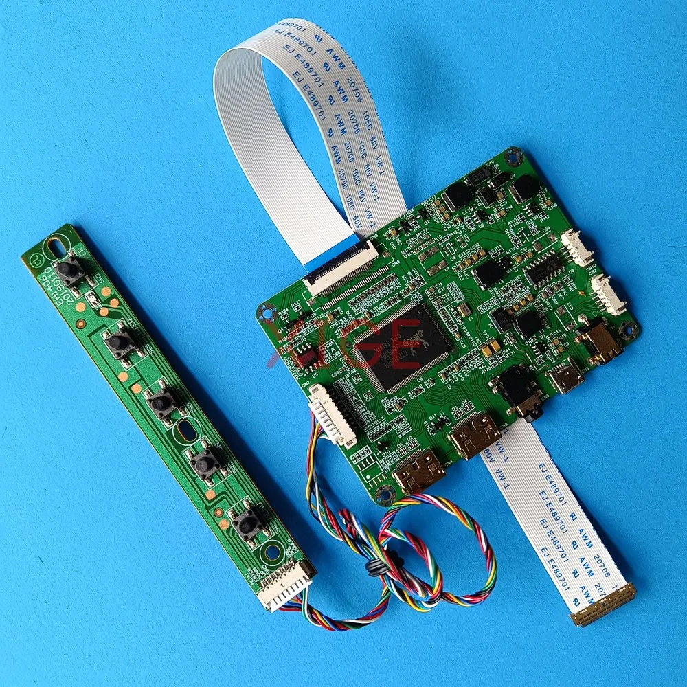 

Плата драйвера контроллера для LP156WH2-TPA1 LP156WH4-TPA1 DIY Kit Micro USB 15,6 "1366x768 EDP 30-контактный 2Mini-HDMI дисплей для ноутбука