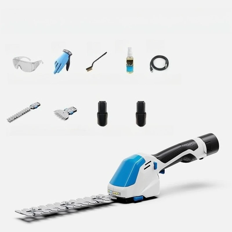 リチウム式芝刈り機トリミングおよび剪定機家庭用小型兼用鋏