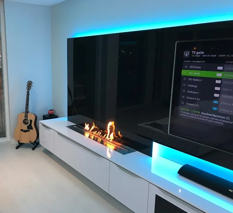 

Inno-Fire 18 Inch Biofireplace Smart Home Alcohol Chimney