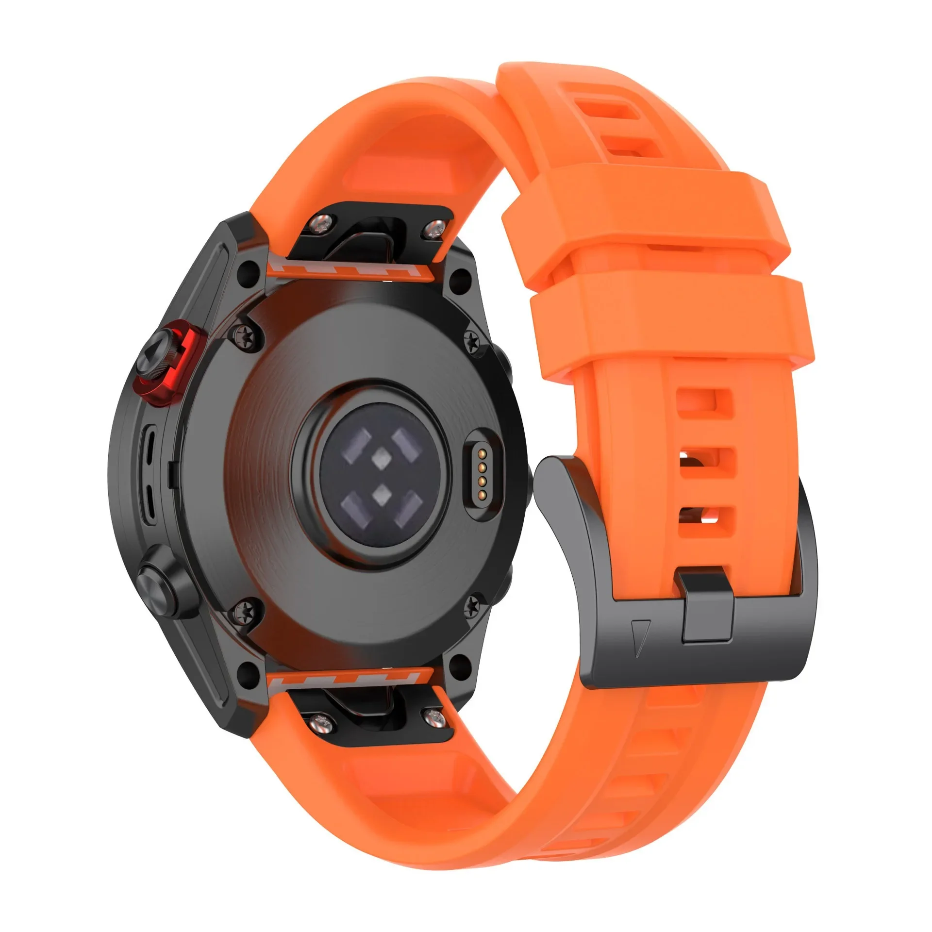 Quick-Fit-Silikonarmband in den Größen 26 mm, 22 mm und 20 mm für Garmin Tactix 8/Fenix 9 8 51 mm 47 mm 43 mm, Garmin Enduro3/Fenix 9 Pro/7S/E/7X. – Detail 13