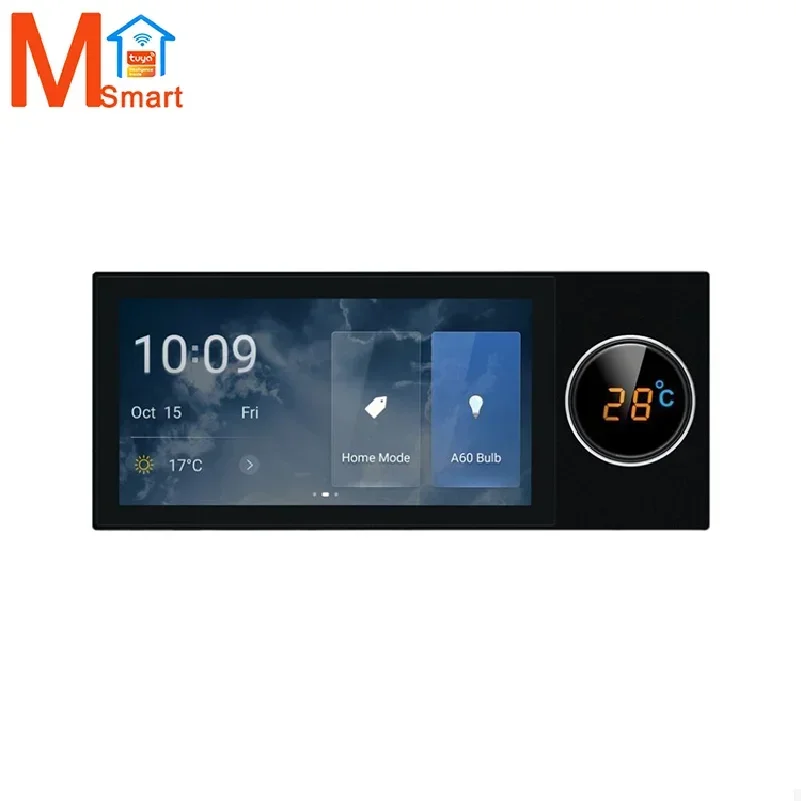 

6inches Central Control For Intelligent Scenes Smart Devices Tuya Smart Multi-functional Touch Screen Control Panel Smart Home