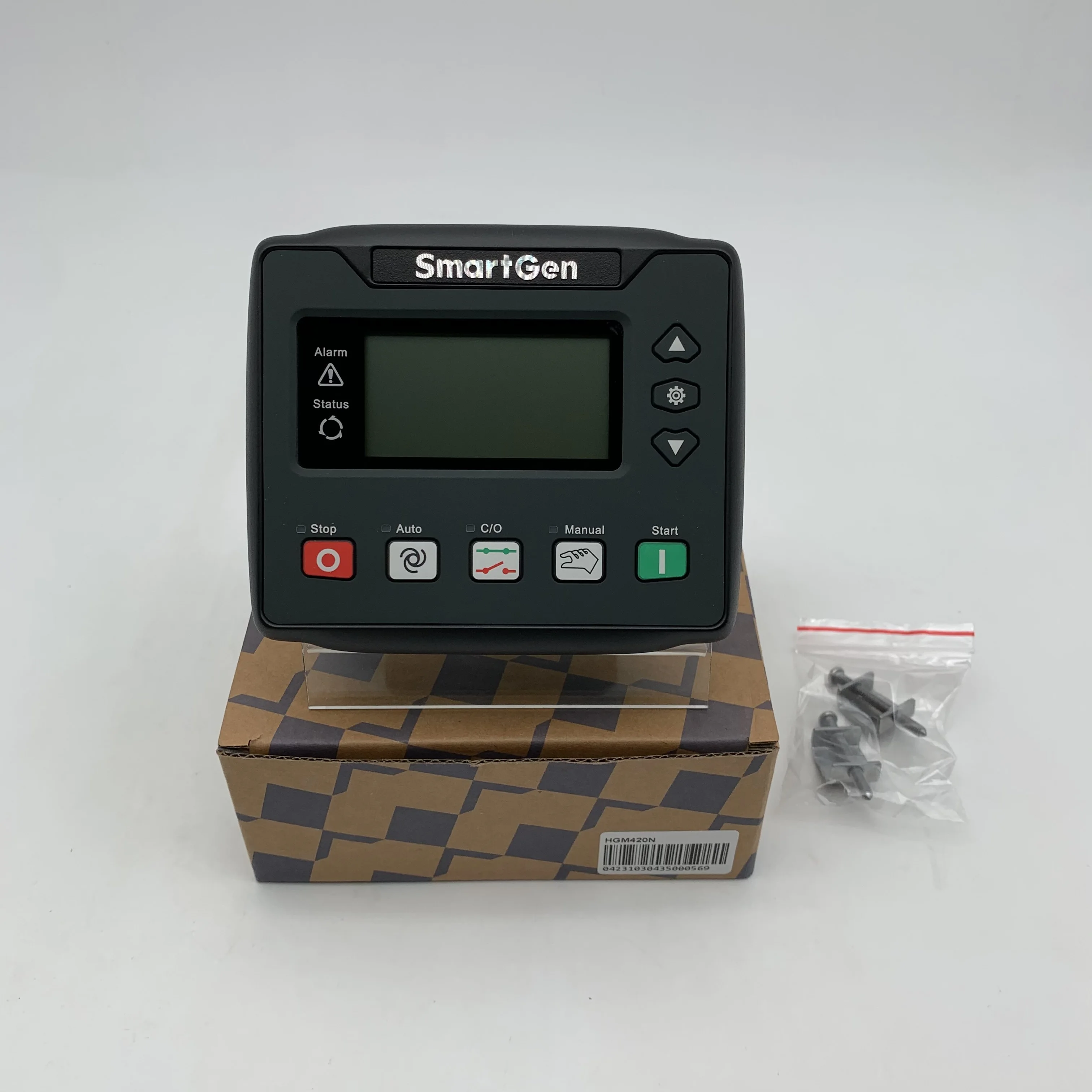 Original SmartGen HGM420N AMF Diesel Generator Controller Auto Start LCD Display Remote Board Control Module Genset Spare Parts