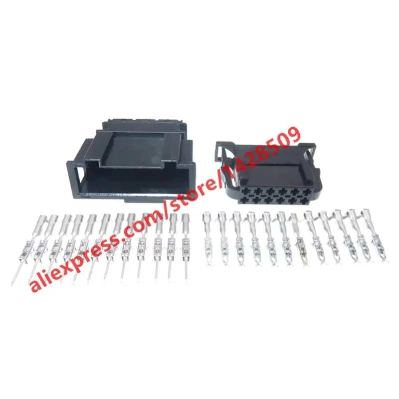 1 Set 12 Pin 1.5mm Female Male Connector Car Auto Cable Plug For Audi VW 3B0 972 736 3B0 972 726 3B0972736 3B0972726