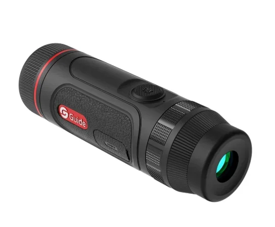 GUIDE TE421 Handheld Thermal Imaging Monocular for Night Vision, 400x300 12μm VOx, 25mm F1.0, IP67, WiFi