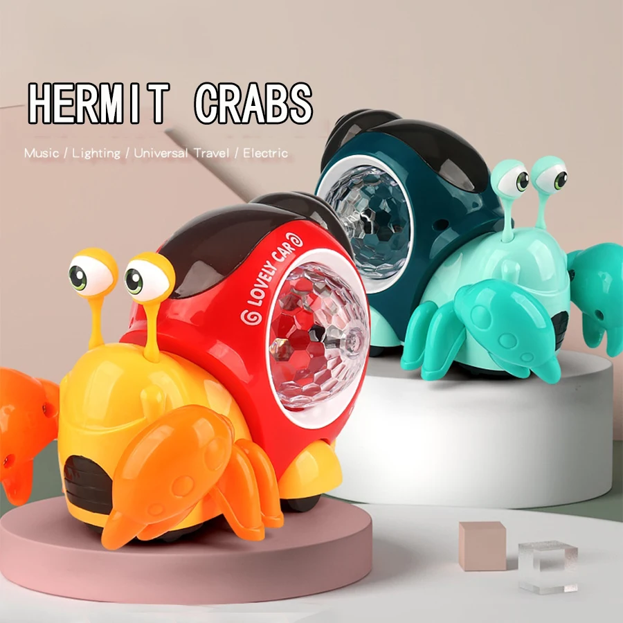 Lichtgevend slakspeelgoed, elektrisch slakspeelgoed voor baby's, 2025, nieuw kruipspeelgoed, muzikaal kruipspeelgoed, bewegend interactief zintuiglijk speelgoed