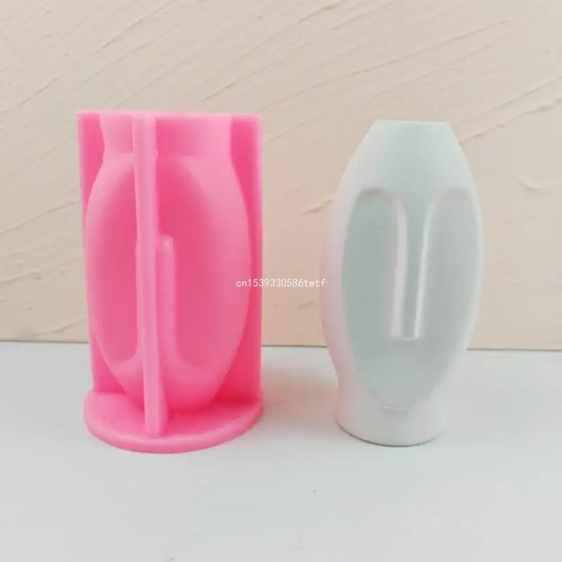 Flower Pot Resin Mold DIY Home Handmade Silicone Mold for Facial Vase Mold Dropship