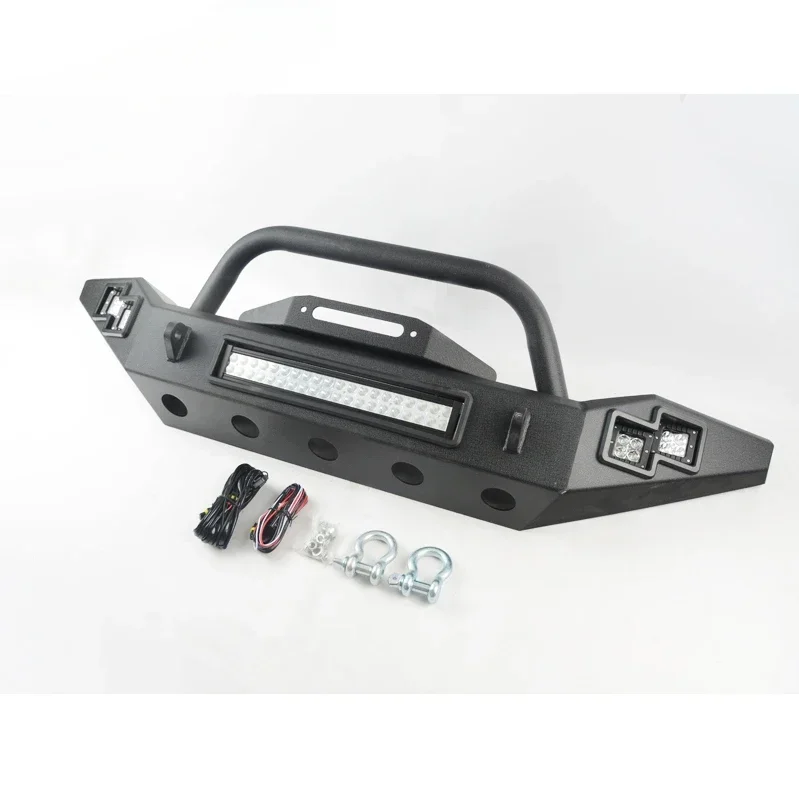 

Offroad front bumper with light for Jeep Wrangler JK 07-17 4x4 accessory maiker manufacturer