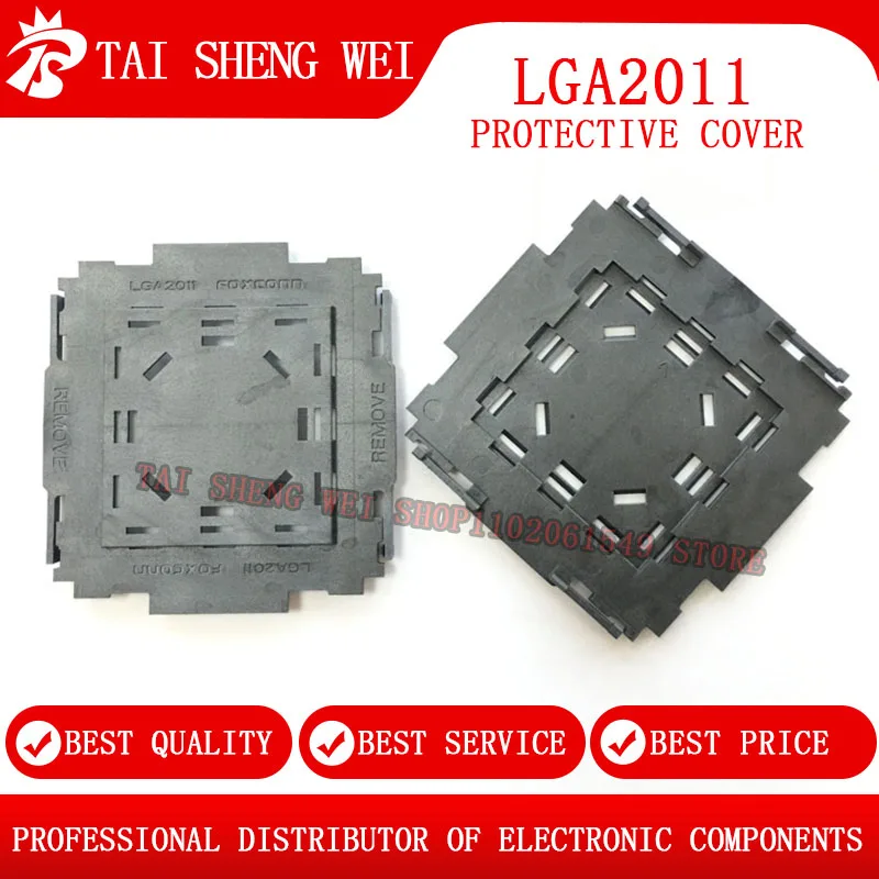 

10 шт. LGA2011-3 LGA2011 Защитный чехол для сиденья процессора 2011-контактный внутренний чехол Защитная крышка процессора для материнской платы X79