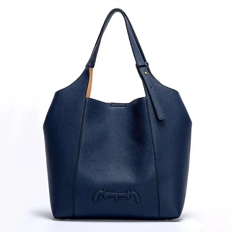 CH Large Capacity Commuter Wallet Ladies Handbag 2024 New Fashion Simple PU Material Classic Style Women's Tote Bag