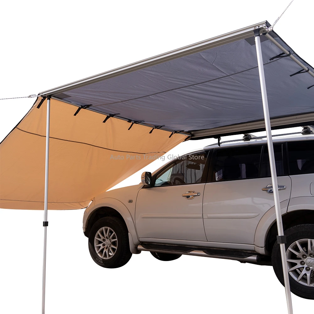 

OEM Factories Outdoor Roof Retractable Awning Side Tent Car For Camping Sun Protection