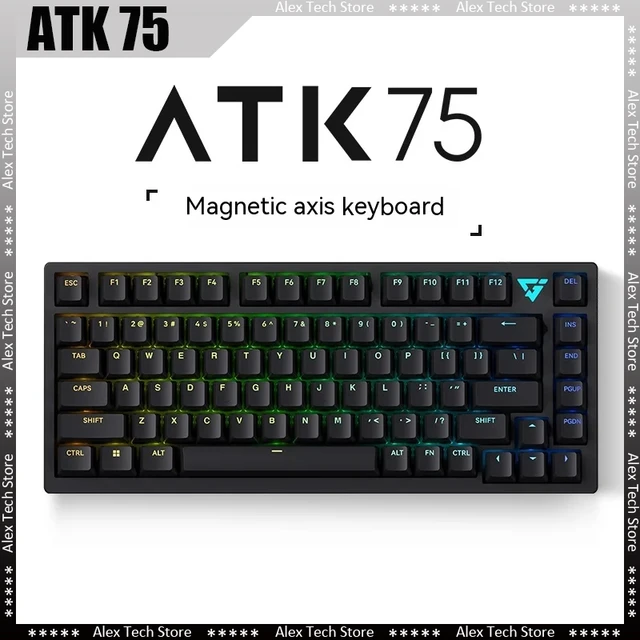 Vxe atk75 mechanische tastatur 68 tasten magnetsc halter atk 75 